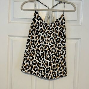 J Crew Factory Scalloped Camisole EUC